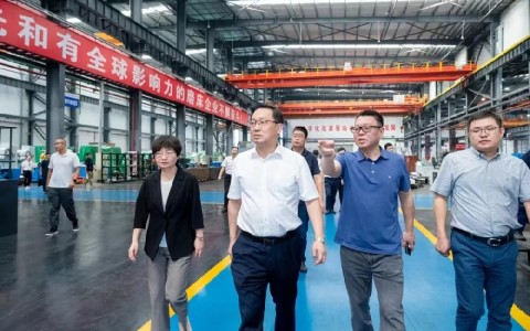金华市委书记朱重烈调研ROYAL皇家88股份